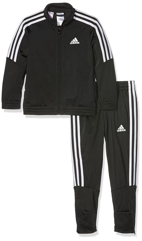 amazon adidas trainingsanzüge schwarz gr 164